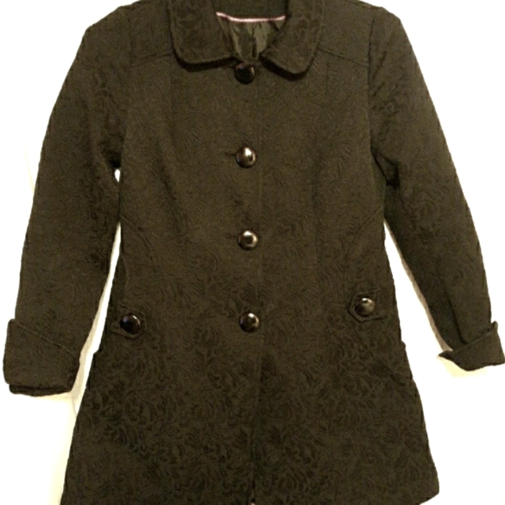 Apt 9 Black Peacoat